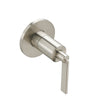 [D35105700.144] Percy 1/2 Inch or 3/4 Inch Wall Valve Trim with Lever Handle - Brushed Nickel