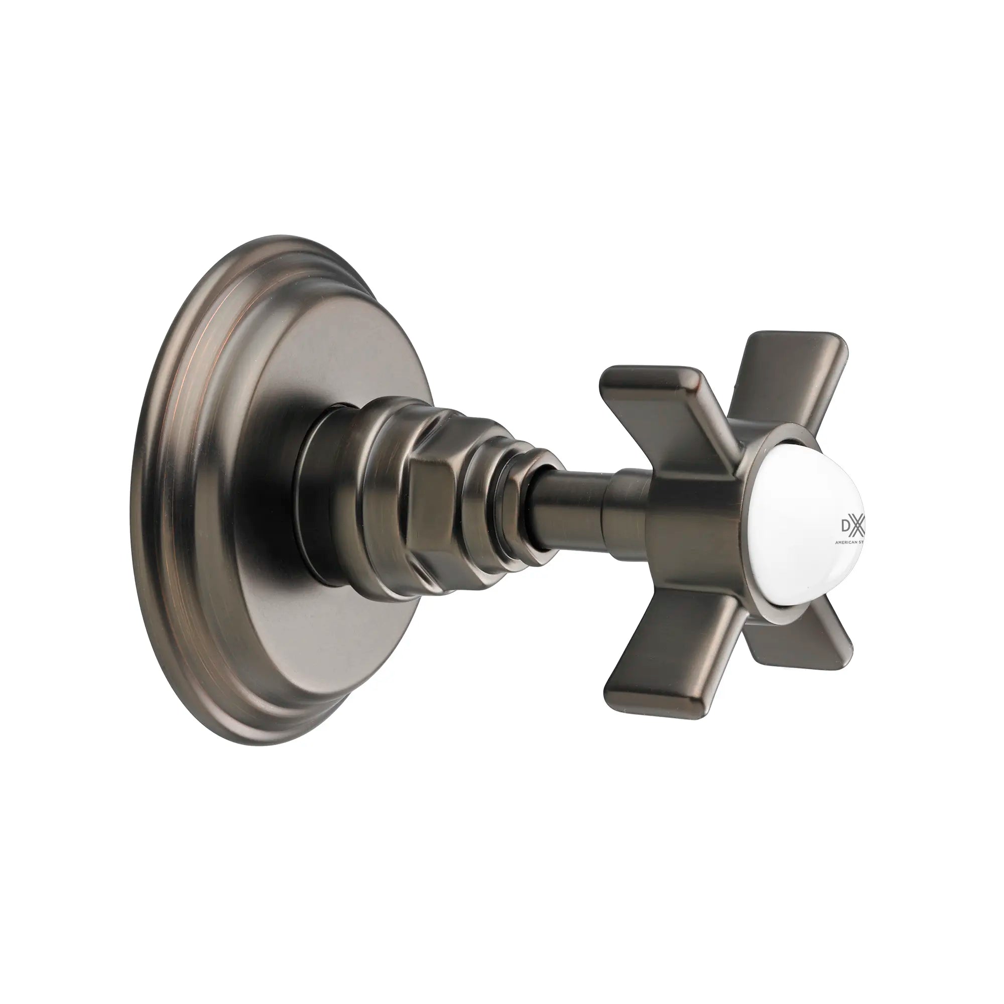 Landfair 4/3 Or 3/2 Diverter Valve Trim // CARBON BRONZE // 38215_P_D35107430110_Porcelain_0_CDNwebp.webp