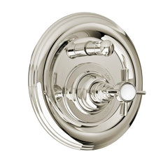 [D35107640.150] Landfair Pressure Balanced Tub/Shower Trim With Cross Handle - Platinum Nickel