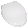[5004A20G.415] Traditional Elongated Closed Front Toilet Seat - Biscuit