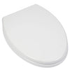 [5006A20G.415] Transitional Elongated Luxury Toilet Seat in Canvas White - Canvas White