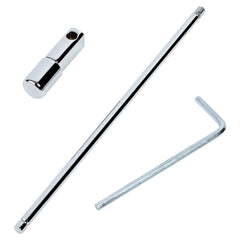 [M964635-1000A] Lift Knob & Rod - Polished Chrome