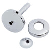[M964738-1500A] Shower Bar End - Polished Chrome