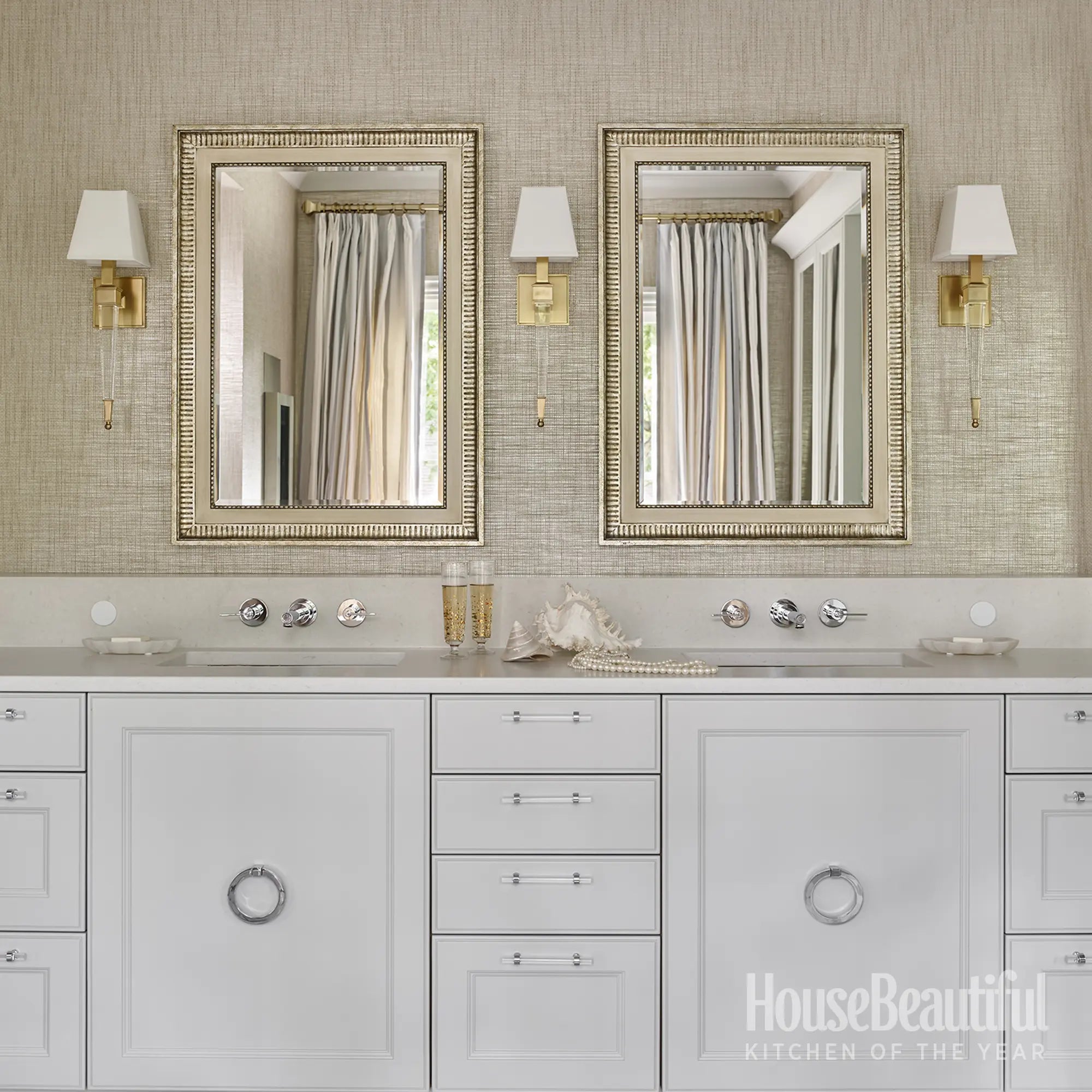 Percy 2-Handle Wall Mounted Bathroom Faucet with Lever Handles // POLISHED CHROME // 39846_D3510545C100_01_0_CDNwebp.webp