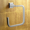 [D35104190.100] Keefe Solid Brass Towel Ring - Polished Chrome