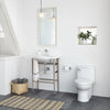 [D22010C101.415] One-Piece Elongated Toilet - Canvas White