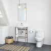 [D22010C101.415] One-Piece Elongated Toilet - Canvas White