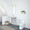 [D22010C101.415] One-Piece Elongated Toilet - Canvas White
