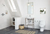 [D22010C101.415] One-Piece Elongated Toilet - Canvas White