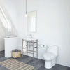 [D22010C101.415] One-Piece Elongated Toilet - Canvas White