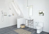 [D22010C101.415] One-Piece Elongated Toilet - Canvas White