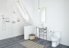 [D22010C101.415] One-Piece Elongated Toilet - Canvas White