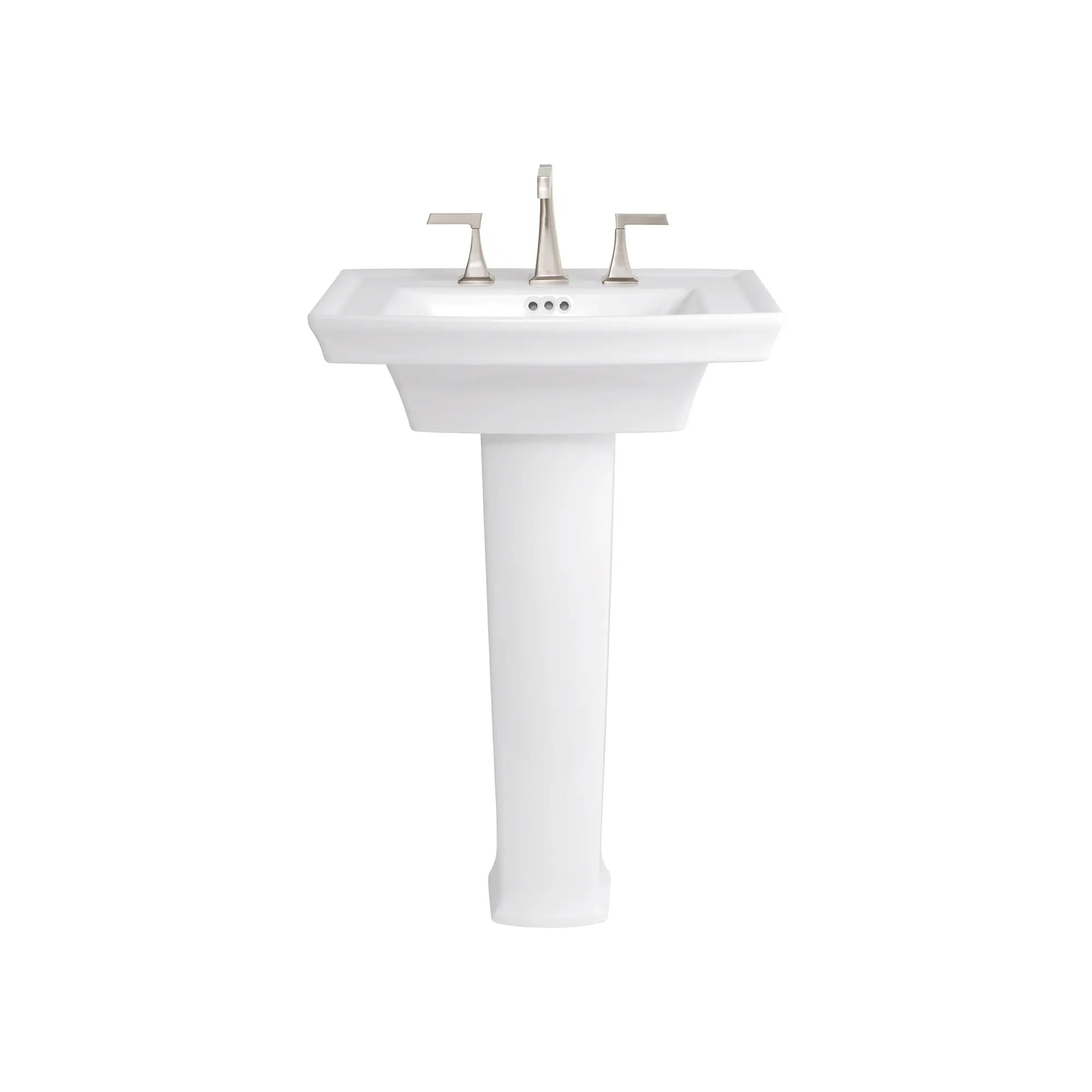Wyatt® Pedestal Sink Top, 3-Hole with Pedestal Leg // CANVAS WHITE // 41254_D20010800415_0_CDNwebp.webp