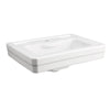 [D20030001.415] Fitzgerald 24 in. Sink Top, 1-Hole - Canvas White
