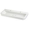 [D20077002.415] Equility® 47 in. Sink, 2 Single Hole - Canvas White