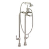 [D35102950.150] Transitional Floor-Mounted Bathtub Faucet With Randall Lever Handles - Polished Chrome