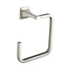 [D35104190.144] Keefe Solid Brass Towel Ring - Polished Chrome