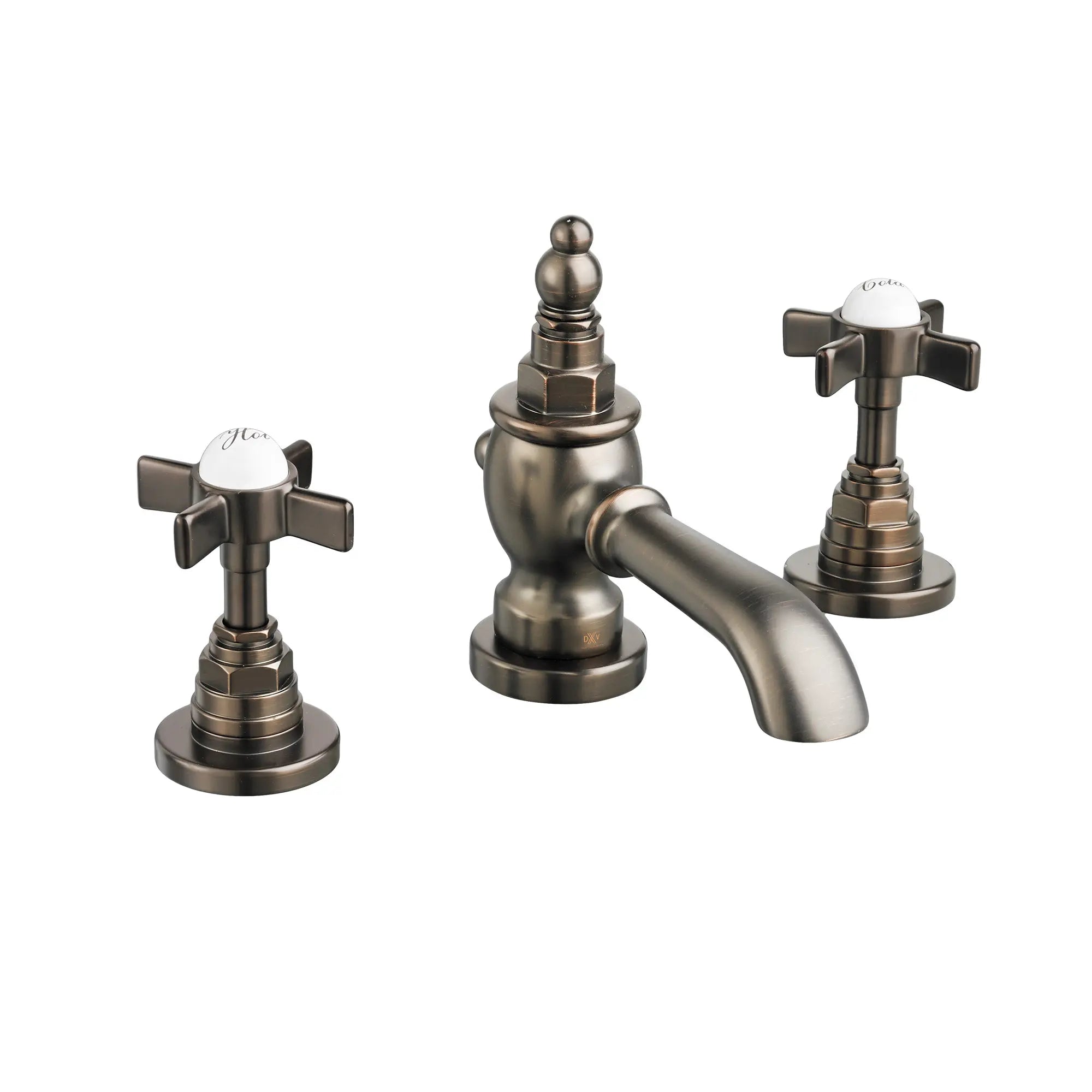 Landfair Cross Widespread Lavatory // CARBON BRONZE // 41660_D35107840110_0_CDNwebp.webp