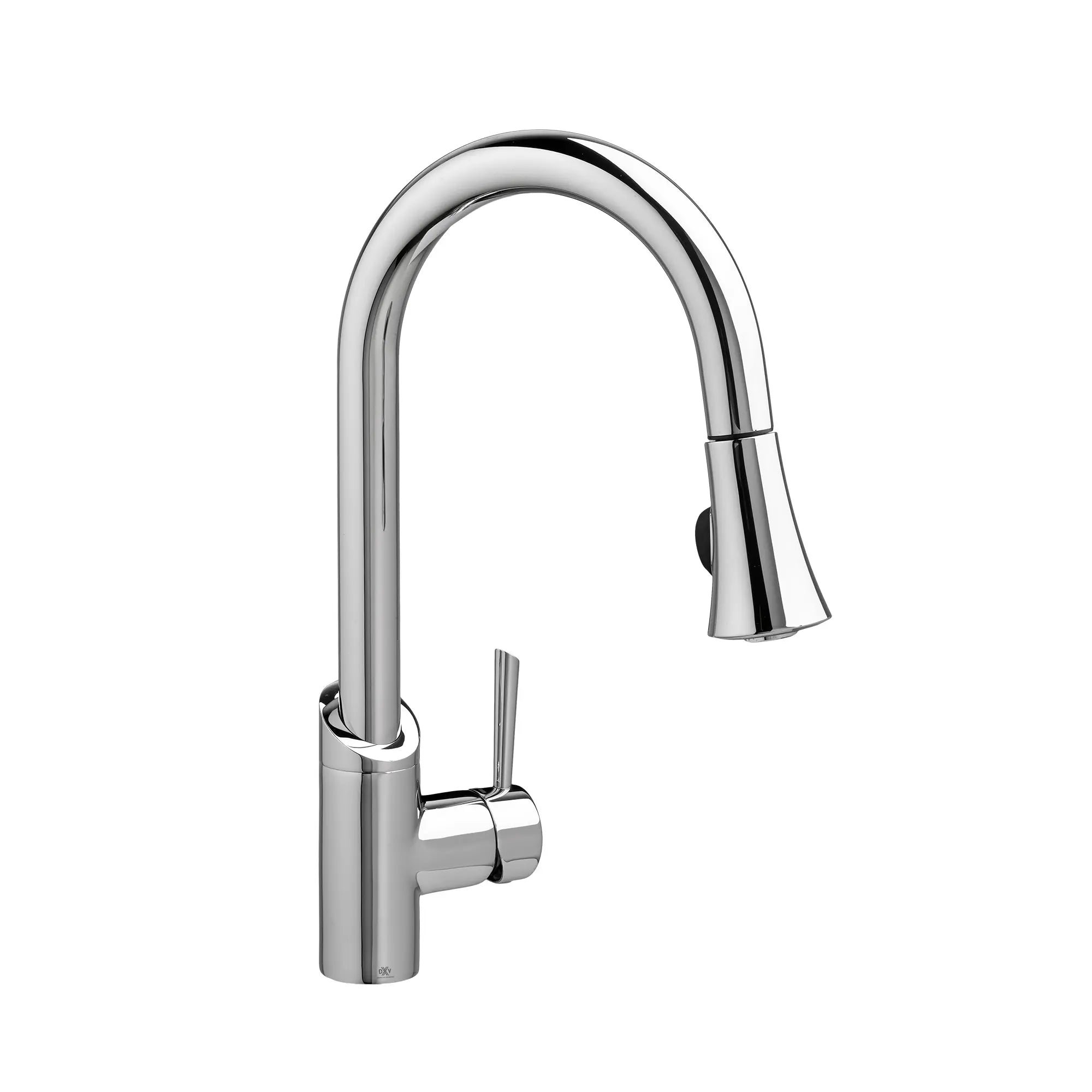 Fresno® Single Handle Pull-Down Kitchen Faucet with Lever Handle // POLISHED CHROME // 41734_D35403300100_0_CDNwebp.webp