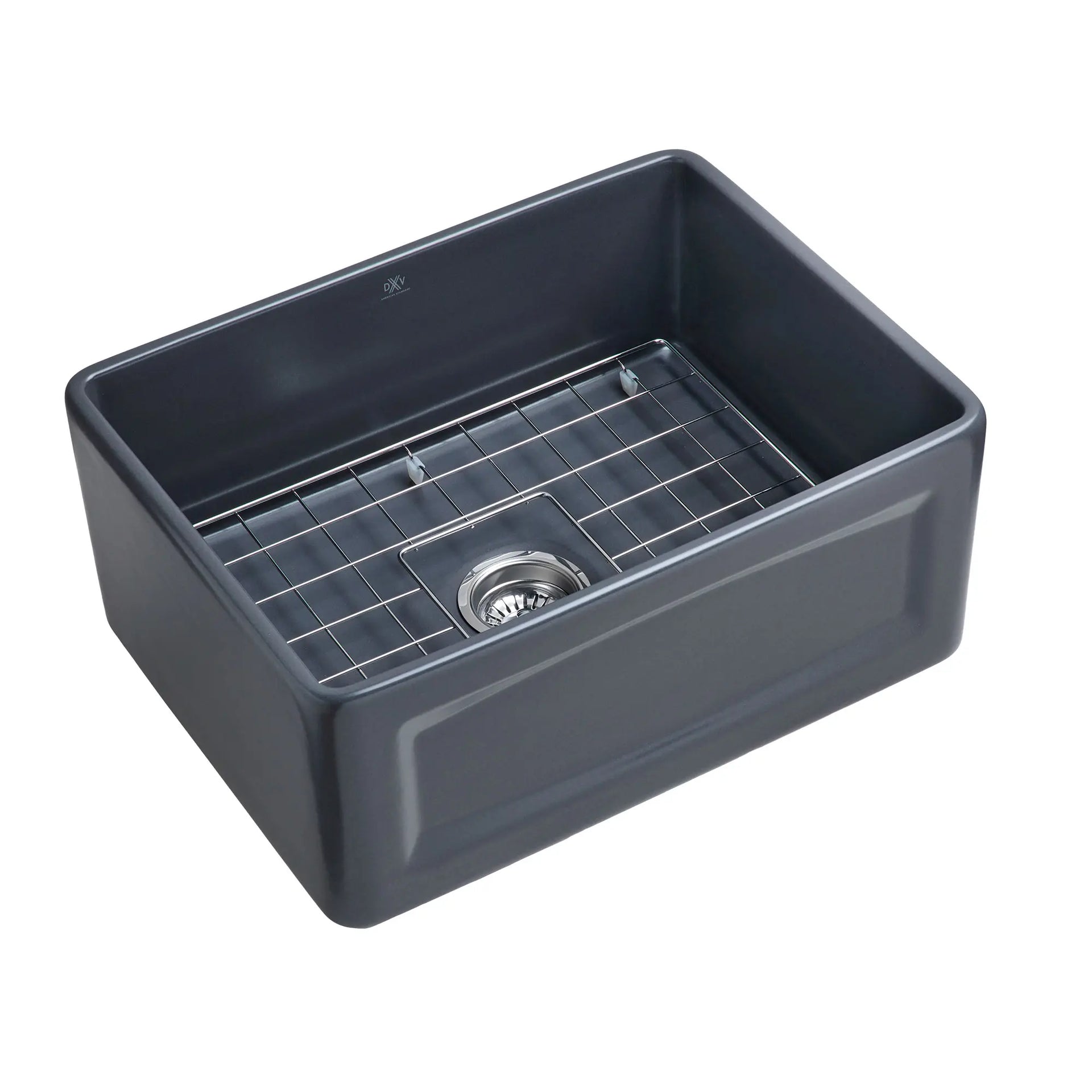 Hillside® 24 In. Apron Kitchen Sink With Center Drain