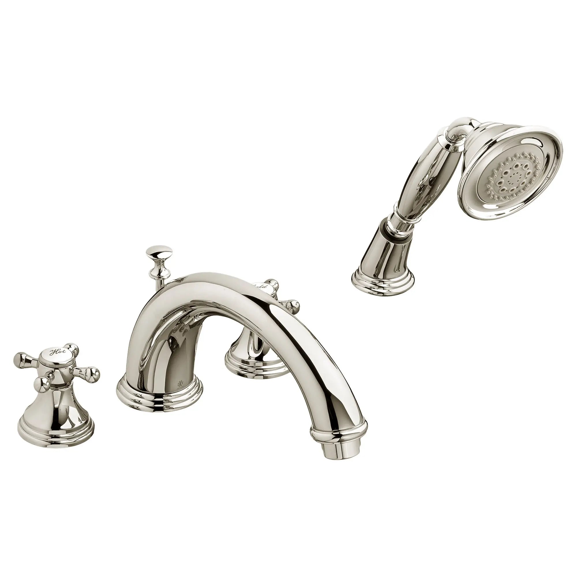 Ashbee 2-Handle Deck Mount Bathtub Faucet with Hand Shower and Cross Handles // PLATINUM NICKEL // 41910_D35101940150_0_CDNwebp.webp