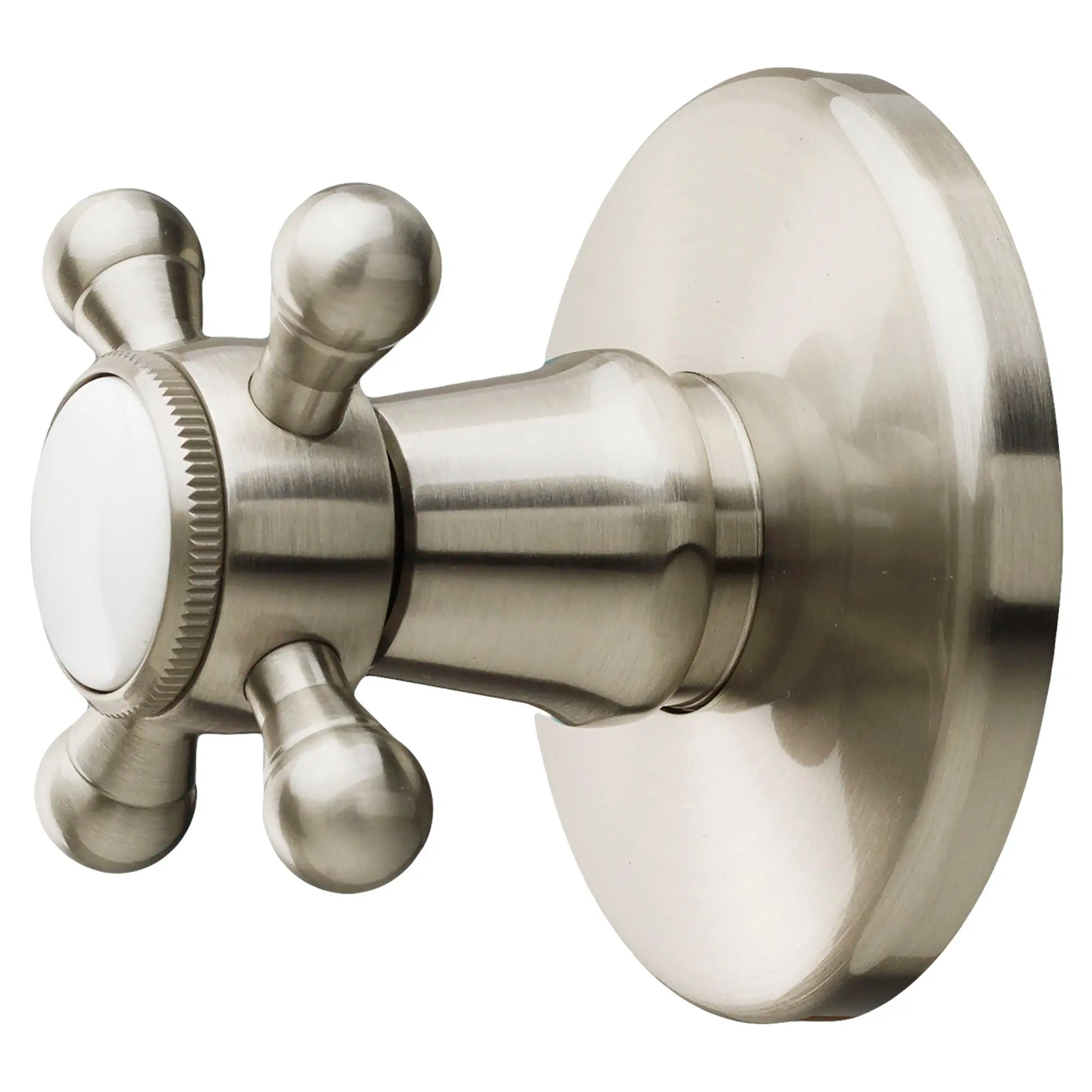 Ashbee 3/2 or 4/3 Diverter Valve Trim Only with Cross Handle // BRUSHED NICKEL // 41926_P_D35101430144_1_0_CDNwebp.webp