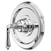 [D35101500.100] Pressure Balance Shower Valve Trim with Lever Handle - Platinum Nickel