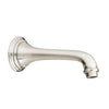 [D35107760.150] Landfair Wall Tub Spout - Platinum Nickel