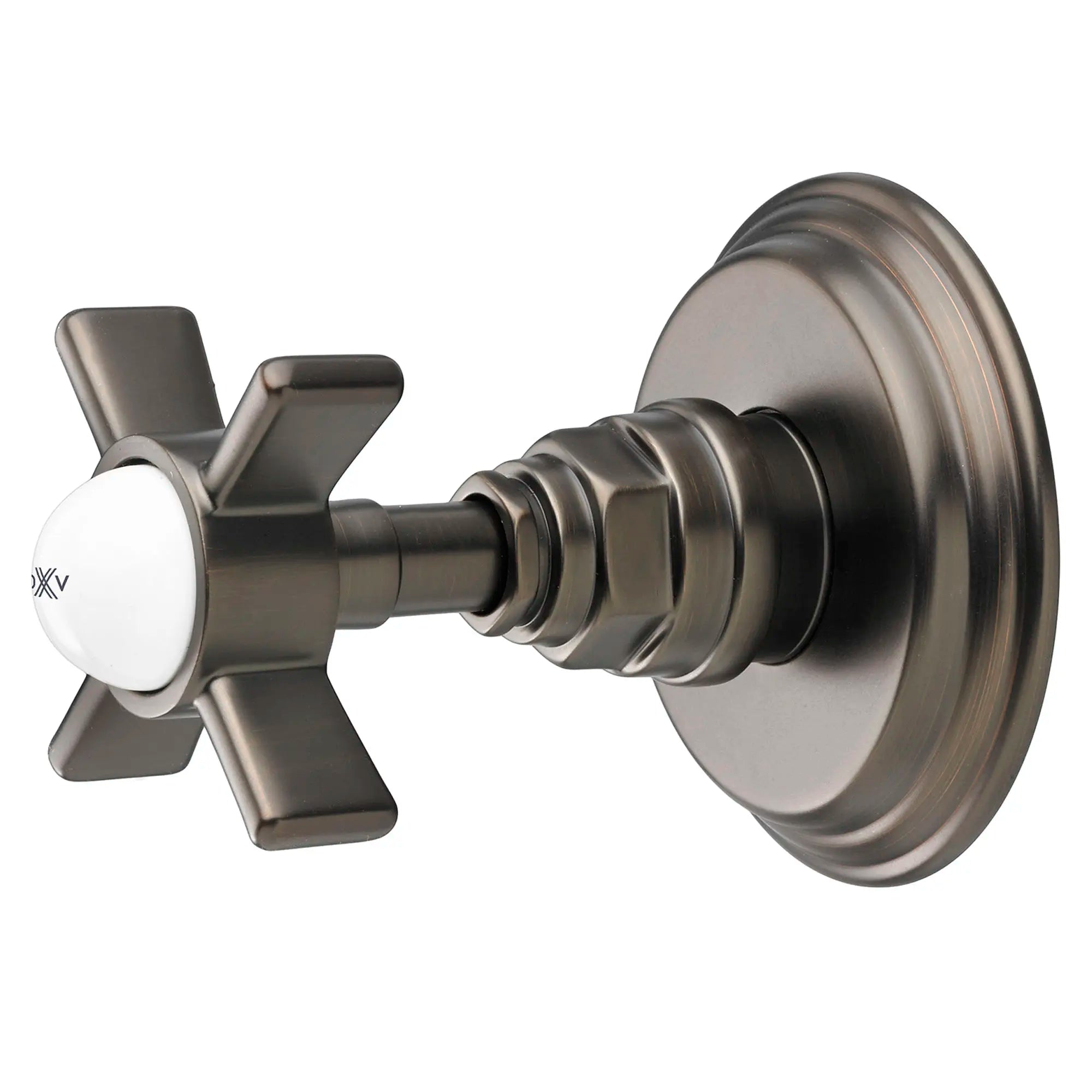 Landfair 4/3 Or 3/2 Diverter Valve Trim // CARBON BRONZE // 42293_P_D35107430110_Porcelain_1_0_CDNwebp.webp