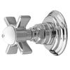 [D35107740.100] Landfair 1/2 Inch Or 3/4 Inch Wall Valve Trim With Cross Handles - Polished Chrome