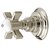 [D35107740.150] Landfair 1/2 Inch Or 3/4 Inch Wall Valve Trim With Cross Handles - Polished Chrome