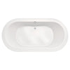 [D12035004.415] 72 in. Acrylic Freestanding Bathtub - Canvas White