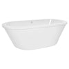 [D12035004.415] 72 in. Acrylic Freestanding Bathtub - Canvas White