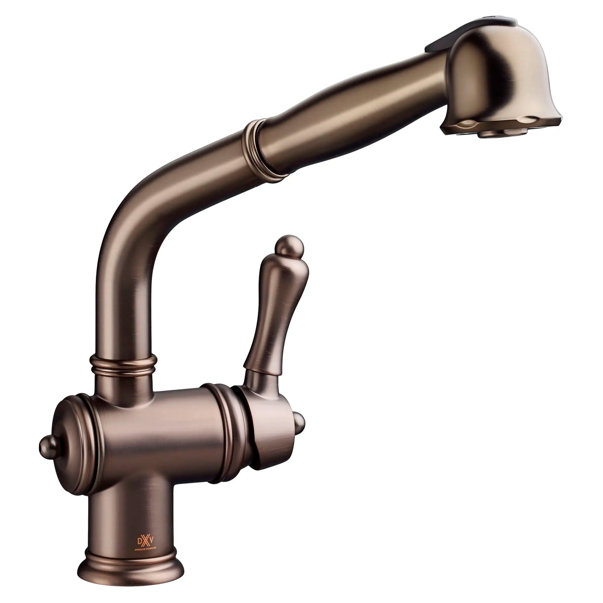 Victorian Single Handle Pull-out Kitchen Faucet With Lever Handle