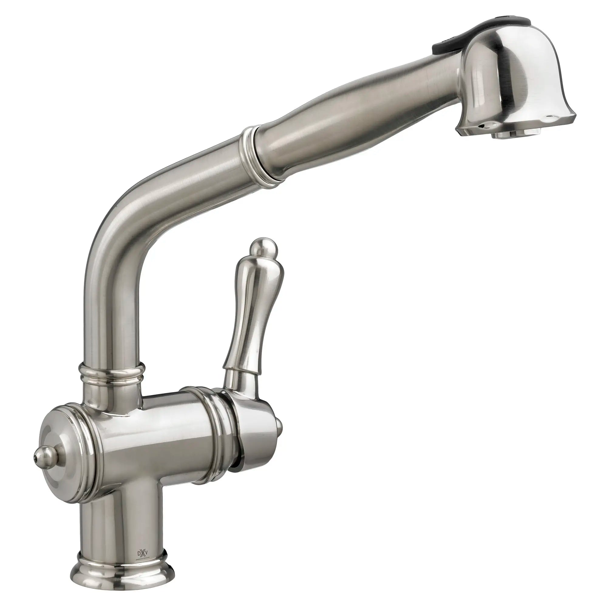 Victorian Single Handle Pull-Out Kitchen Faucet with Lever Handle // ULTRA STEEL // 42359_D35402150355_0_CDNwebp.webp