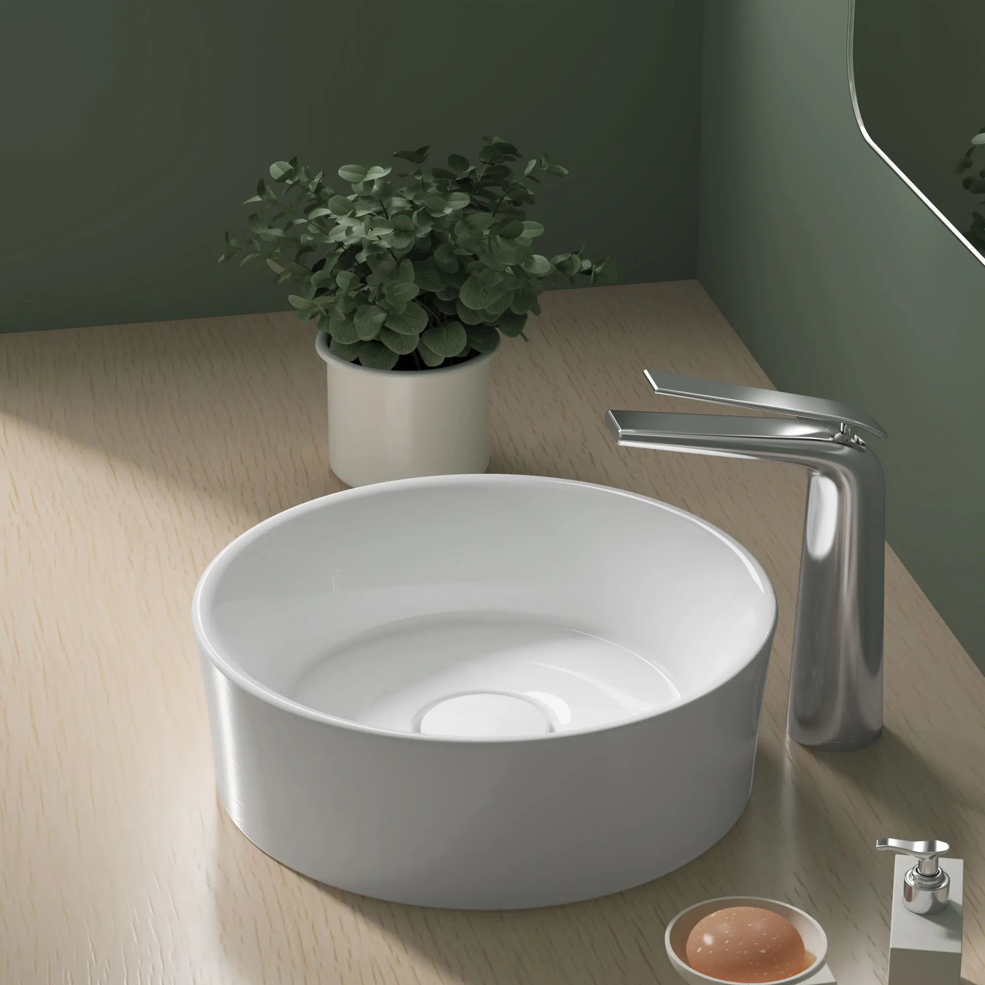 POP® Round Vessel Sink // CANVAS WHITE // 46903_1618232584-DXV_POP_Empty_Detail_B-D35120152_D20090015_0_CDNwebp.webp