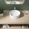 [D20090015.415] POP® Round Vessel Sink - Pearlescent White