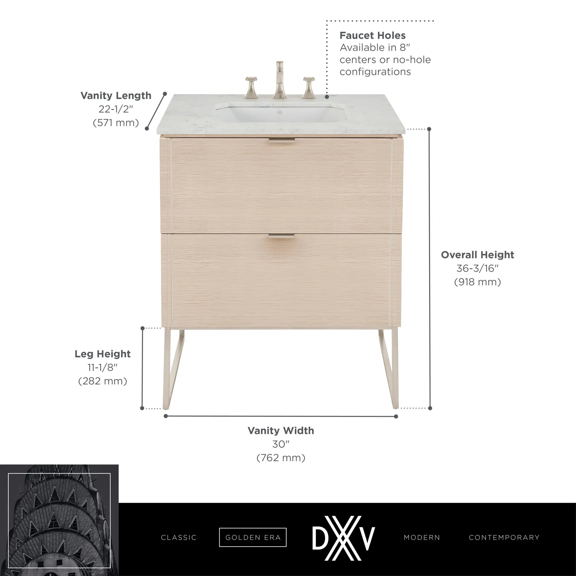 Belshire® 30 in. Single Vanity Only // NATURAL OAK // 68263_DXV_Belshire_Vanity_D19085030.414_Info_CDNwebp.webp