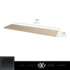 DXV® Modulus 90 in. Countertop Slab // NATURAL OAK // 68332_DXV_Modulus_Countertop_Slab_D19040090DS_Info_CDNwebp.webp