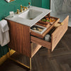 Belshire® 30 in. Single Vanity Only with Hidden Interior Drawer // WARM WALNUT(329) // 83469_B-D19086030329_CDNwebp.webp