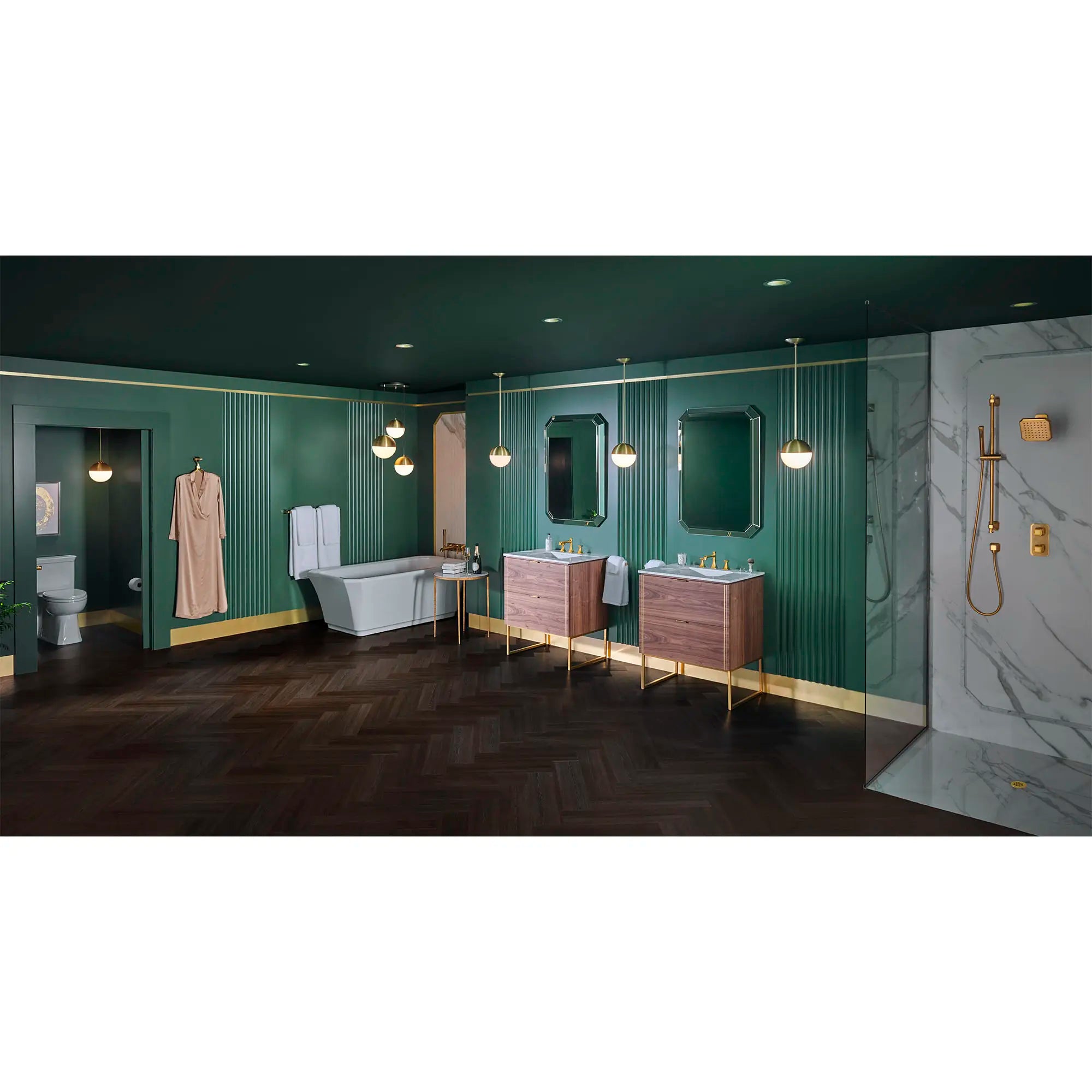 Belshire® 30 in. Carrara Marble Vanity Top, 3 Hole // CARRARA MARBLE // 83535_B-D19086030329_D19090003550_D19087000427_D20205000415_2_CDNwebp.webp