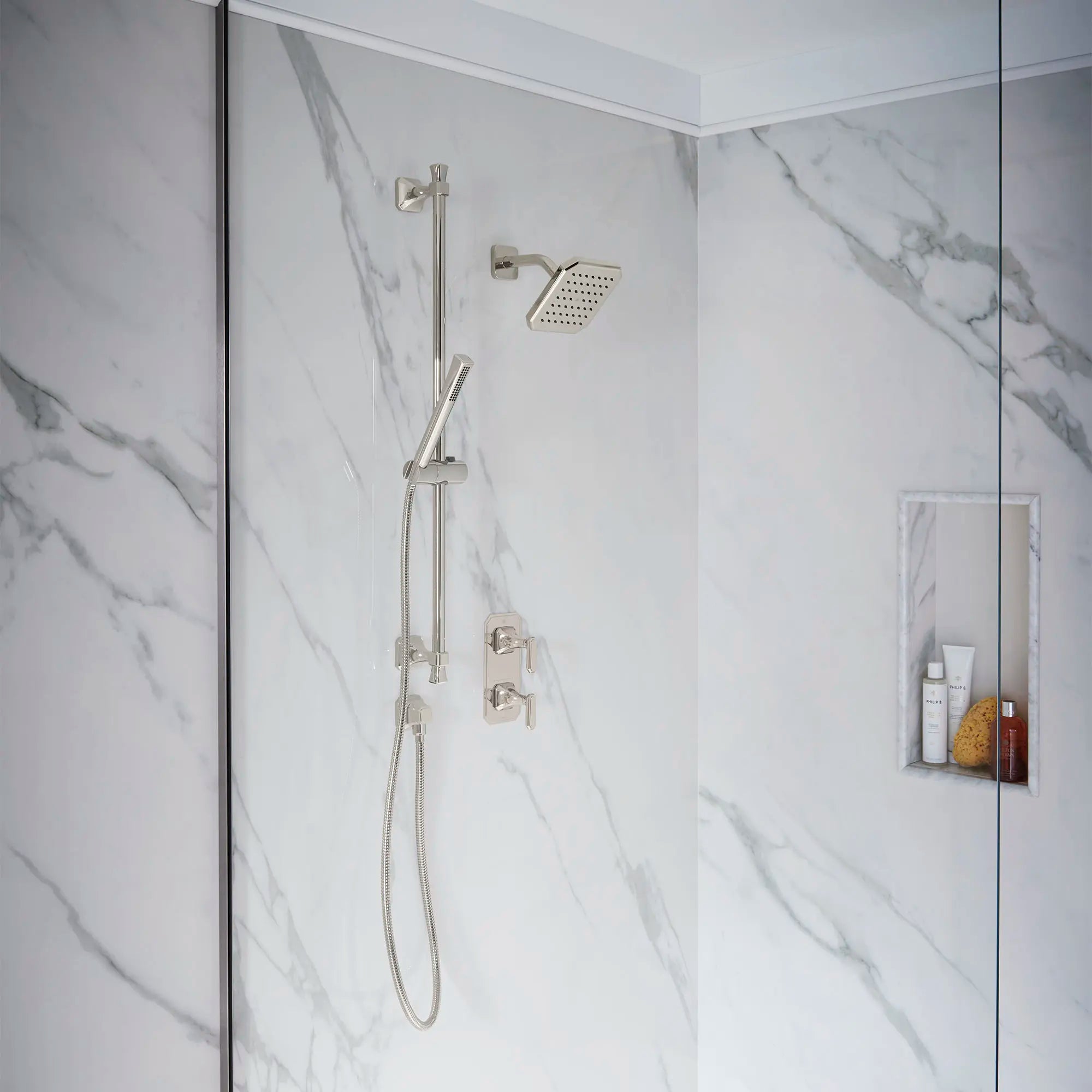 Belshire® Single Function 6 in. Square Showerhead // POLISHED CHROME // 85511_B-D35170106150_D35170527150_D35170780150_1_CDNwebp.webp