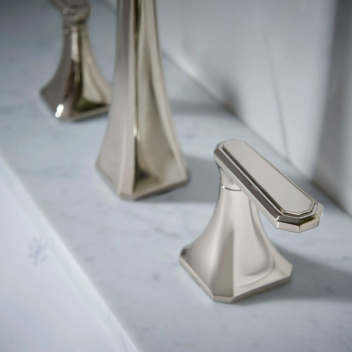 Belshire® Lever Handles Only For Widespread Bathroom Faucet Belshire® Lever Handles Only For Widespread Bathroom Faucet