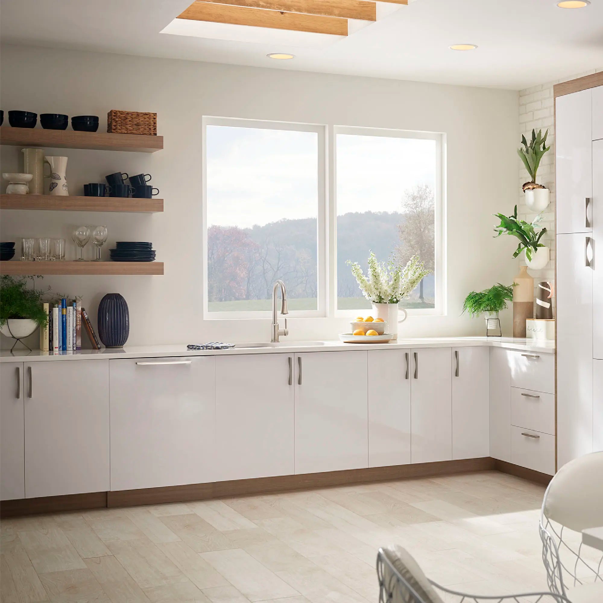 Fresno® Single Handle Pull-Down Kitchen Faucet with Lever Handle // ULTRA STEEL // 85828_B-D35403300355_CDNwebp.webp