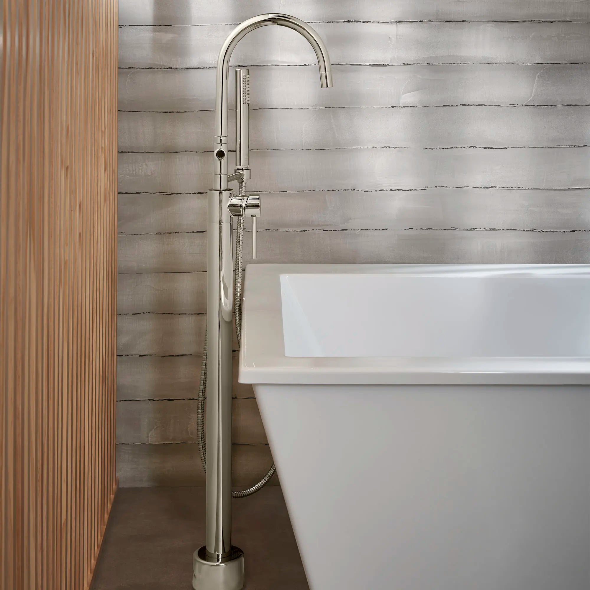 Contemporary Floor Mount Bathtub Faucet // PLATINUM NICKEL // 86200_B-D35901971.150_1_CDNwebp.webp