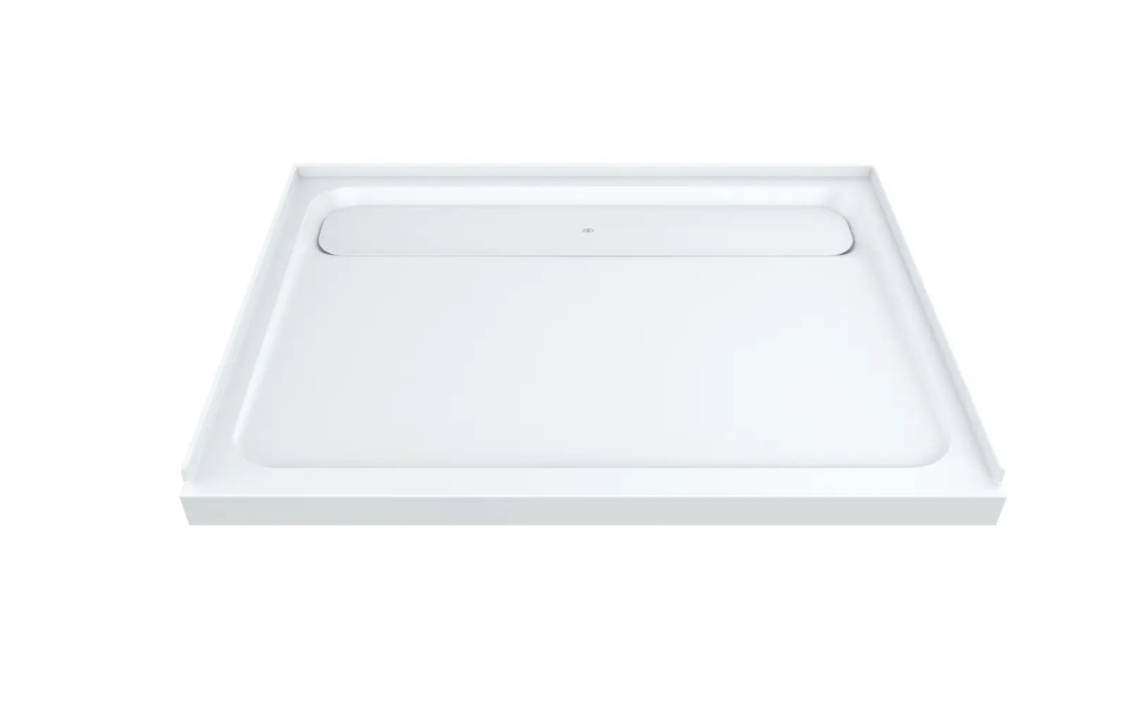 DXV® Modulus 48 in. x 36 in. Solid Surface Shower Base // MERINO WHITE // 90544_D14836STC417_CDNwebp.webp