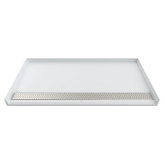DXV® Modulus 64” X 34” SOLID SURFACE SHOWER BASE - FRONT DRAIN // MERINO WHITE // 90586_D16434AMFCOL417_CDNwebp.webp