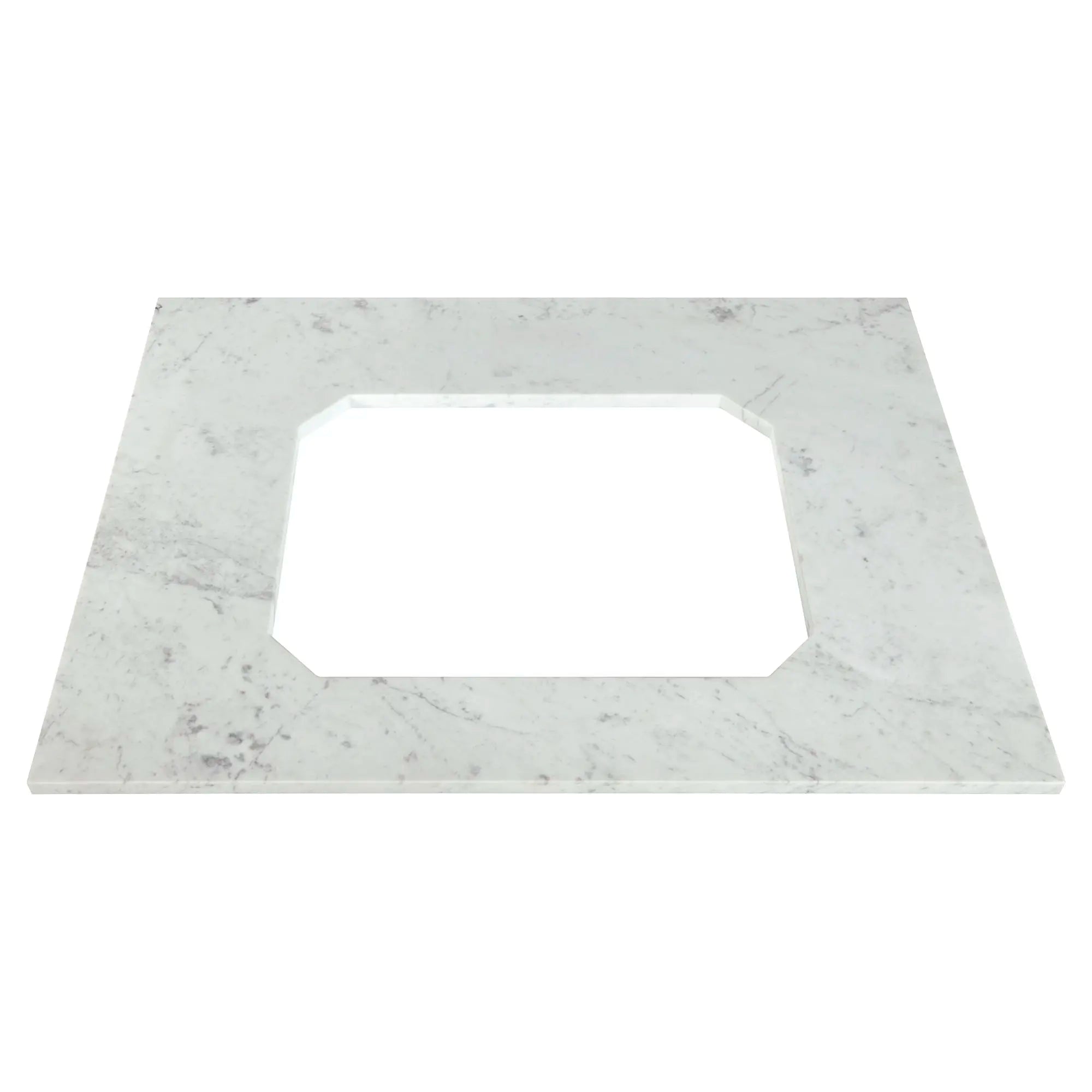 Belshire® 30 in. Carrara Marble Vanity Top, No Hole // CARRARA MARBLE // 90779_D19090000550_CDNwebp.webp