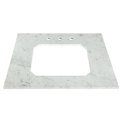 Belshire® 30 in. Carrara Marble Vanity Top, 3 Hole // CARRARA MARBLE // 90793_D19090003550_CDNwebp.webp