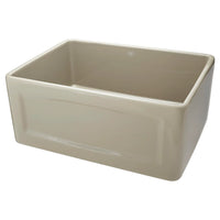 [D20101000.410] Hillside® 24 in. Apron Kitchen Sink with Center Drain - Oyster